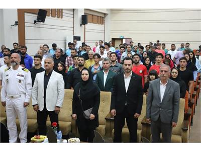 گزارش تصویری آیین اختتامیه مردان دومین دوره مسابقات سراسری ساحلی آمادگی جسمانی و تندرستی