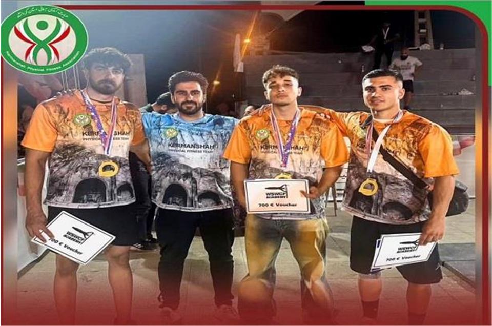 درخشش ورزشکاران کلیستنیکس استان کرمانشاه در مسابقات قهرمانی کشور کلیستنیکس