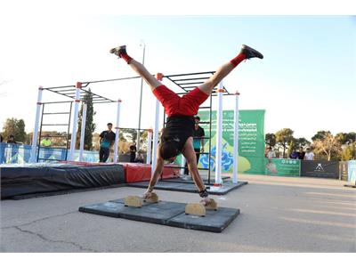 گزارش تصویری «کلیستنیکس» در سومین دوره المپیاد سراسری آمادگی جسمانی و تندرستی در بخش مردان 19