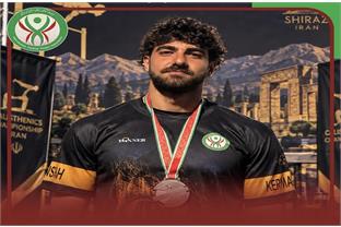کسب چهارمین مدال پیاپی کشوری علی کرد بهمنی