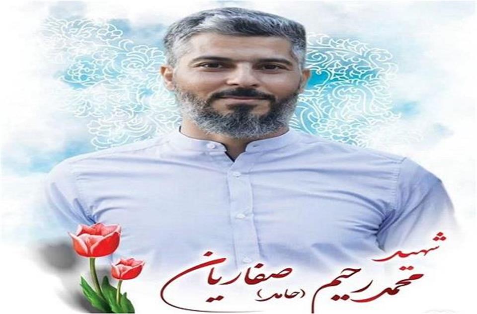 تشییع پیکر یک مربی آمادگی جسمانی پس از شهادت توسط رژیم صهیونی