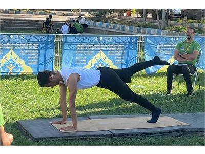 گزارش تصویری «مسابقات پیلاتس» در سومین دوره المپیاد سراسری آمادگی جسمانی و تندرستی در بخش مردان 5